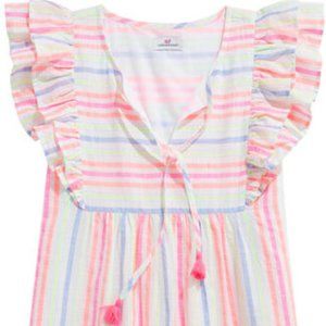 Vineyard Vines Guava Stripe Tunic Dress